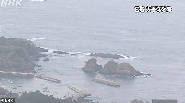 Japan is one of the most seismically active countries in the world, sitting on four major plates along the western edge of the Pacific Ring of Fire (Photo: Japan's coastline after the earthquake)