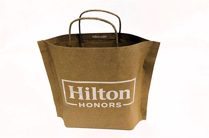 This is a paper bag made by American Paper Bag in Sugar...