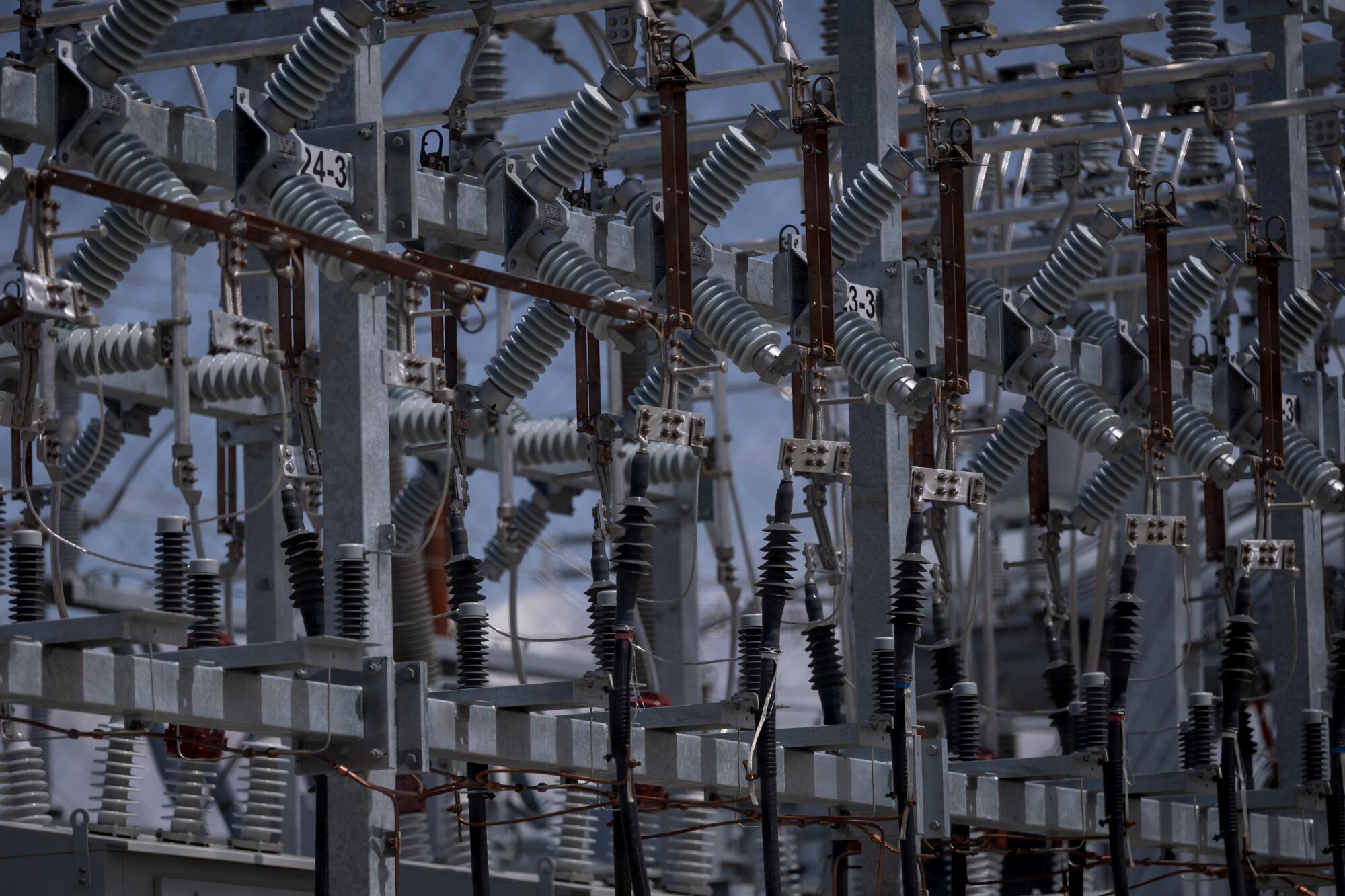 Pastoria Tibrius substation at the Irvin facility.