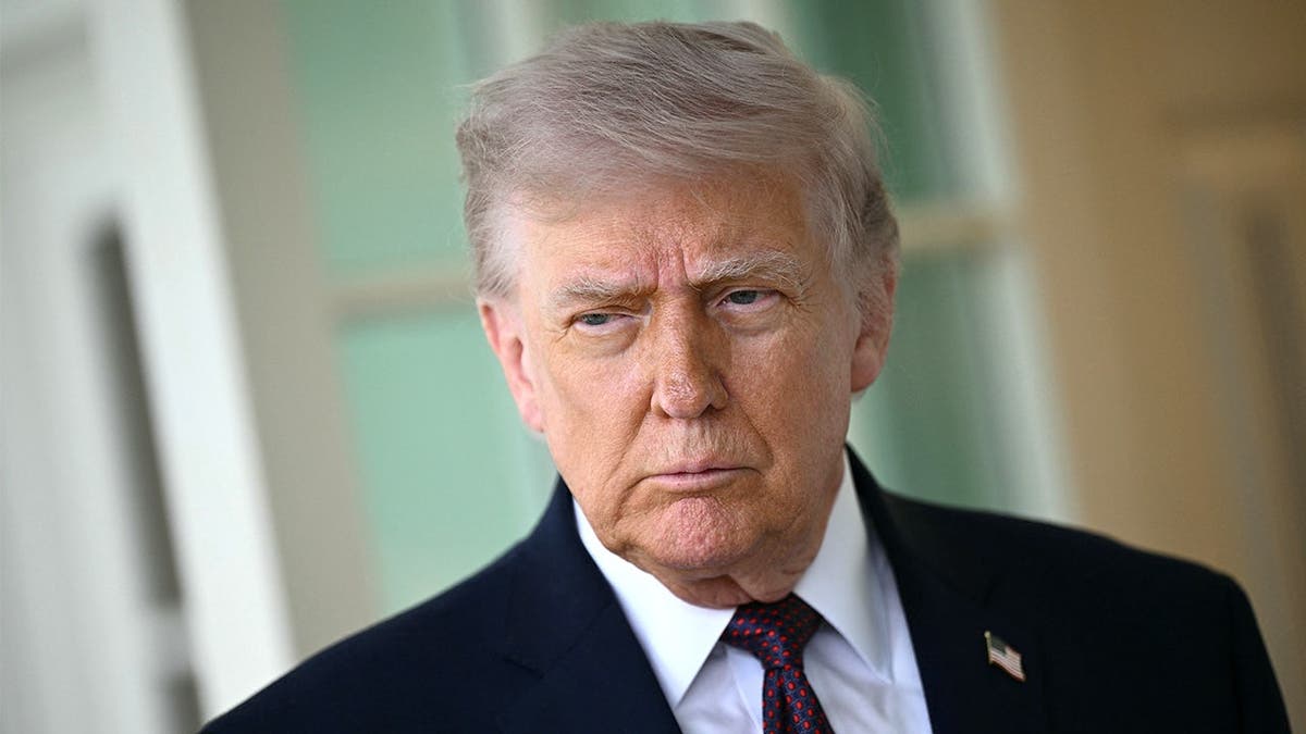 President Trump responded to the pope's criticism, speaking to reporters outside the Oval Office.