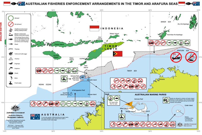 AFZ map and permitted fishing available on the AFMA website