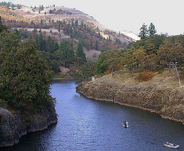 Klickitat River in Washington state.