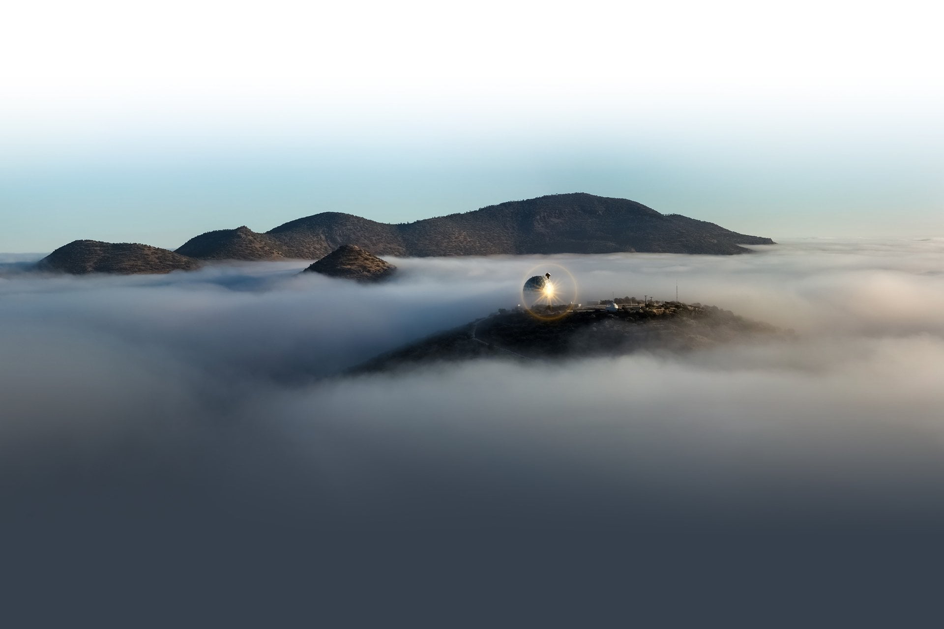 The Hobby-Eberly Telescope Dark Energy Experiment (HETDEX) is located outside of Austin, Texas. Credit: HETDEX/UT Austin