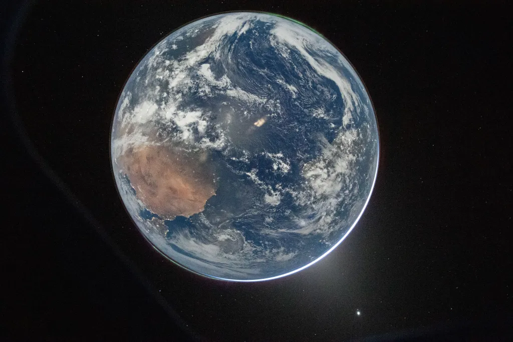 This is an image of the Earth taken in space.