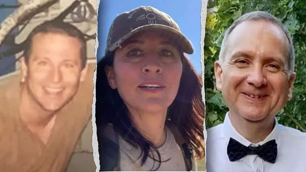 Composite image of three scientists associated with reports of death or disappearance.