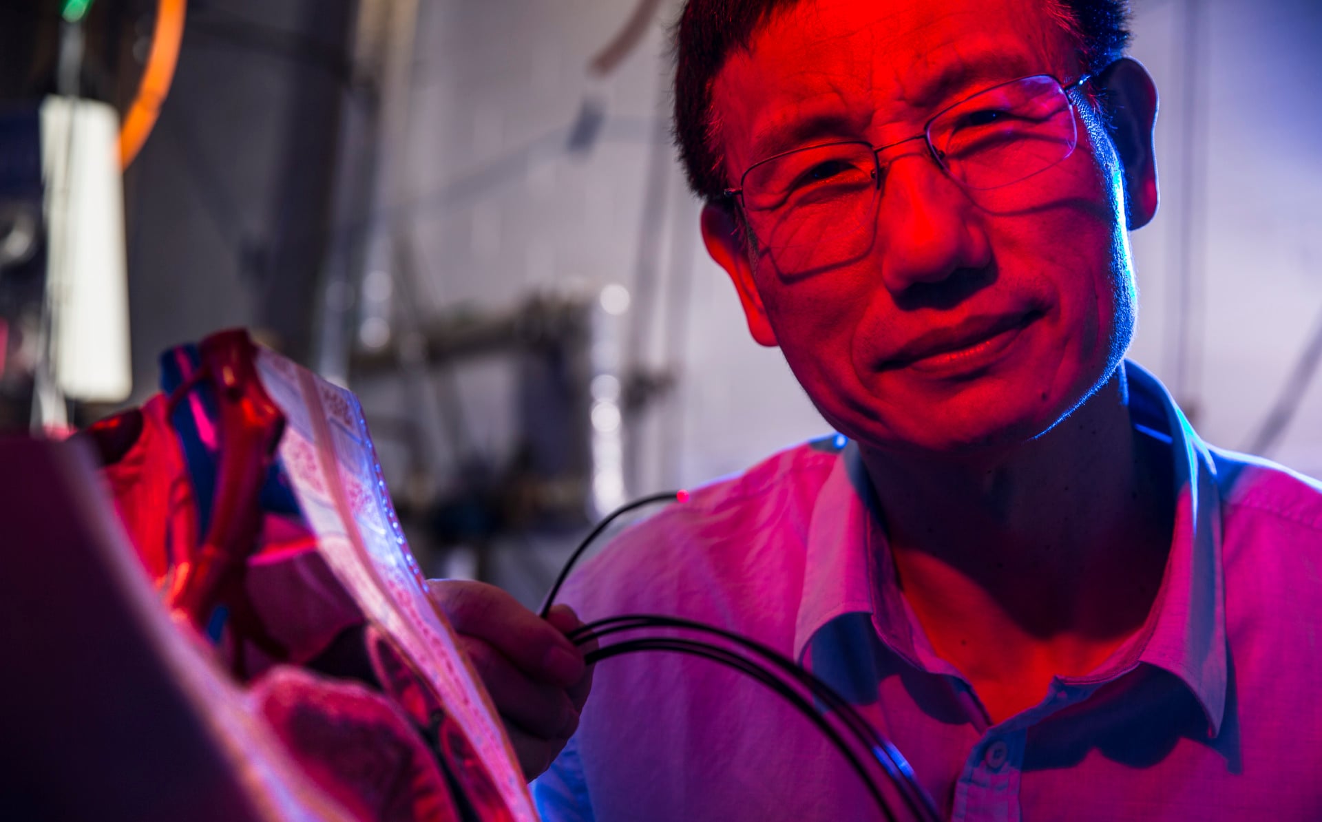 Optical fiber sensor Li