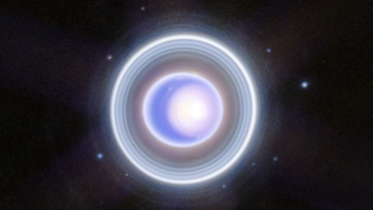 Scientists investigated the rings around Uranus to find out how it got there