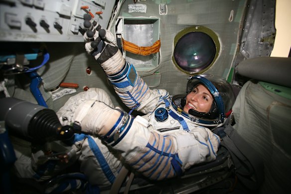 Space explorer Anousheh Ansari has become the fourth non-government-funded spaceflight participant to visit the International Space Station. 