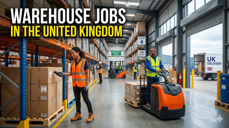 Warehouse Jobs in the United Kingdom with Visa Sponsorship (Up to £60,000 Salary)