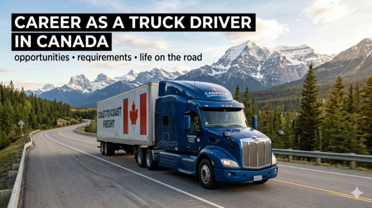 How to Start a Career as a Truck Driver in Canada