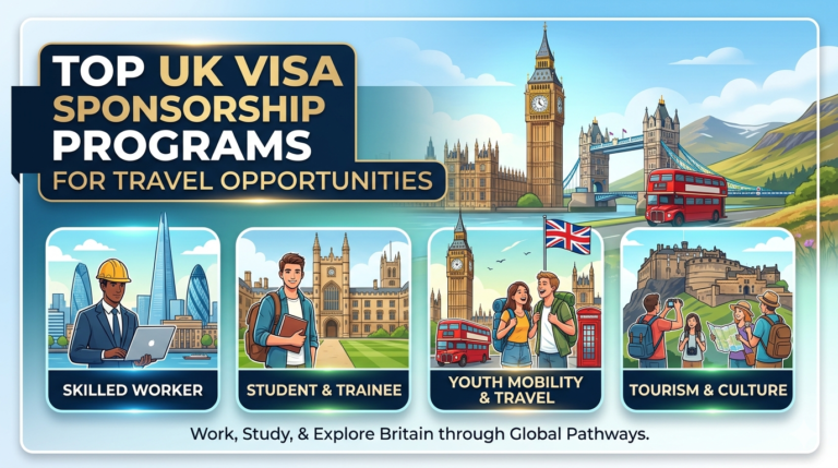 Top UK Visa Sponsorship Programs for Travel Opportunities