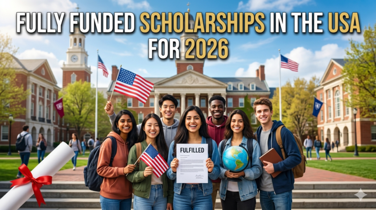 Fully Funded Scholarships in the USA for 2026